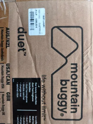 Mountain Buggy Duet Luxury Silla Gemelar