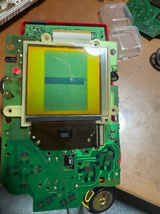 Lotto 2 schermi Game Boy non perfetti