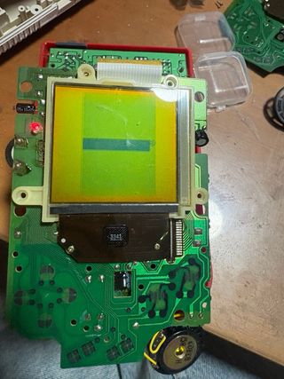 Lotto 2 schermi Game Boy non perfetti