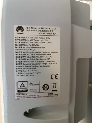 Inverter Huawei 3k