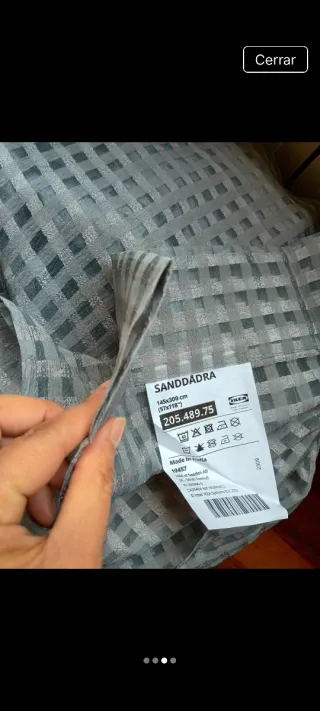 Cortina Ikea 1 pieza