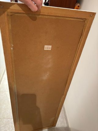 Espejo de madera y cristal Usado