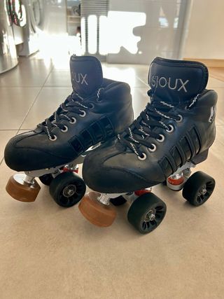 Patines de hockey Sioux negros talla 37-40