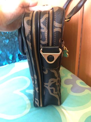 Maletín Tous Negro y Marrón Original