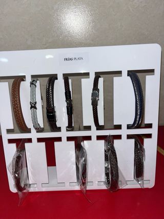 Pulseras de acero para hombre