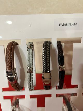 Pulseras de acero para hombre