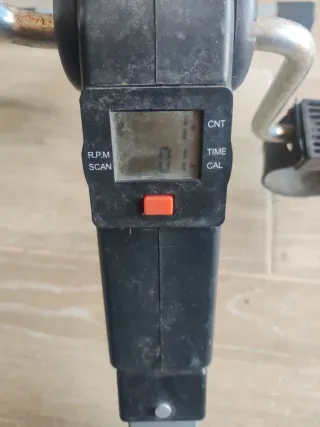 Bicicleta estática plegable