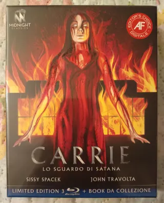 Carrie Lo Sguardo Di Satana - Box 3 Blu-ray + Book
