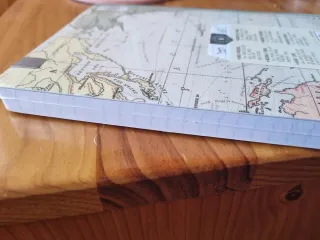 Libreta para viajes + Notas adhesivas
