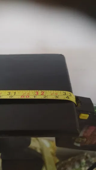 Porta oggetti/bicchieri vintage in legno nero