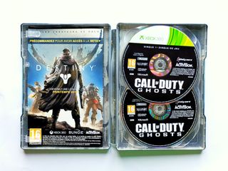 Steelbook Call of Duty Ghosts xbox 360 2 discos