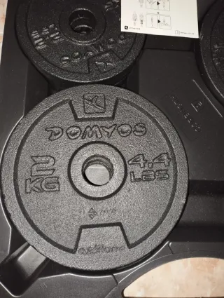 Kit Mancuernas 20 kg Domios