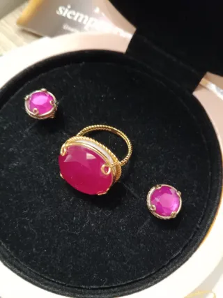 Anillo y Pendientes Tous