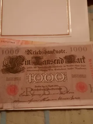 Billete antiguo 100