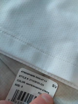 Camiseta tirantes running Brooks S