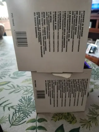 Cofanetti Star Trek VHS Italiani