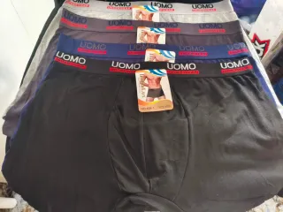 4 Calzoncillos UOMO Algodón Talla XXXL