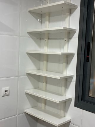 Estantería de cocina IKEA blanca