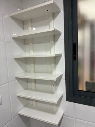 Estantería de cocina IKEA blanca