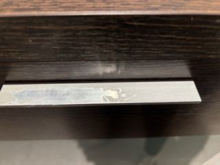 Bufet comedor madera y cristal