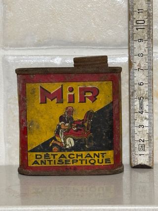 Lattina d'epoca Mir Detachant Antiseptique