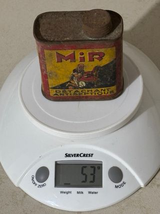 Lattina d'epoca Mir Detachant Antiseptique