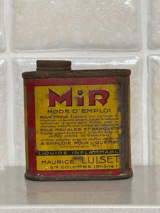 Lattina d'epoca Mir Detachant Antiseptique