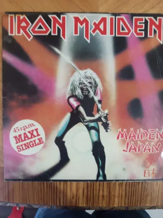 Iron Maiden Maiden Japan Maxi Single Vinilo