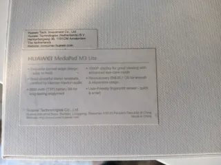 Tablet Huawei MediaPad M3 Lite Nero/Bianco