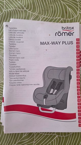 Britax Romer Max Way Plus Silla Coche