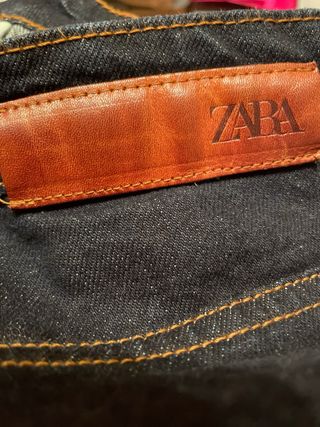 Jeans  Donna Blu Scuro Tg. 42 - Zara