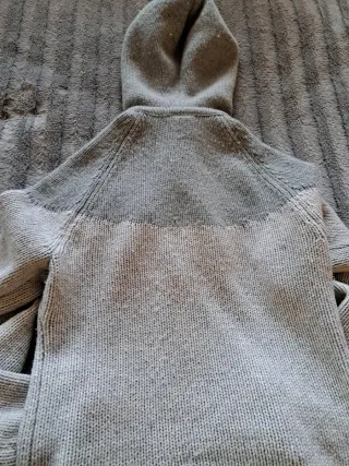 Chaqueta Nike Gris con Cremallera