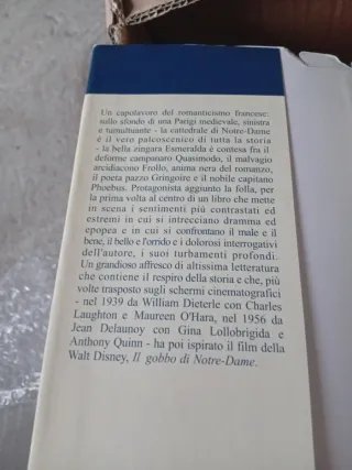 NOTRE-DAME DE PARIS "Italian" (LA BIBLIOTECA UN...
