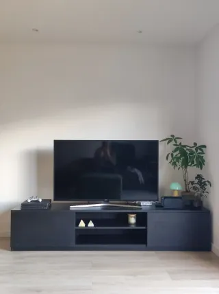 Mueble TV negro