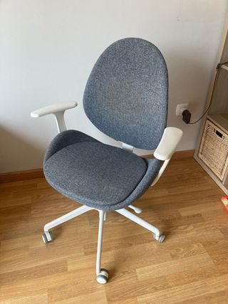 Silla de escritorio IKEA HATTEFJÄLL gris oscuro