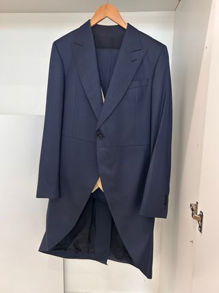 Traje de chaqué azul marino Scalpers