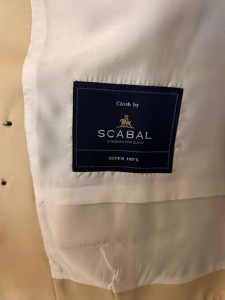 Traje de chaqué azul marino Scalpers