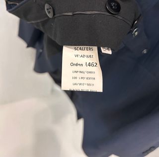 Traje de chaqué azul marino Scalpers