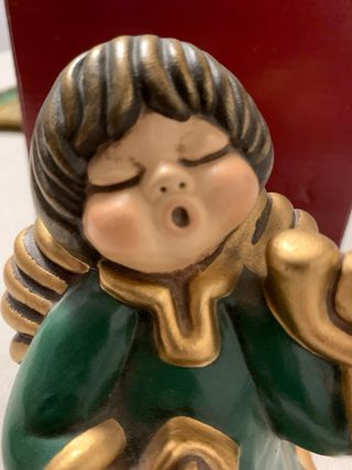 Soprammobile Ceramica Thun Angelo con Cornucopia