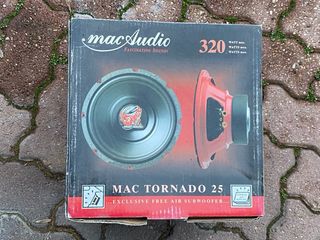 Coppia Woofer macAudio Mac Tornado 25 320W