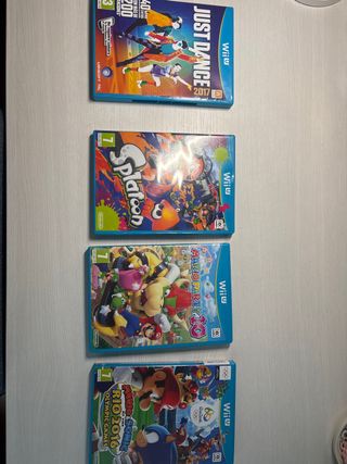 Lote 4 giochi Wii U