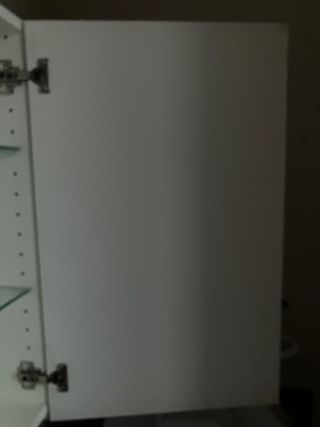 Armario Baño Cristal Gris