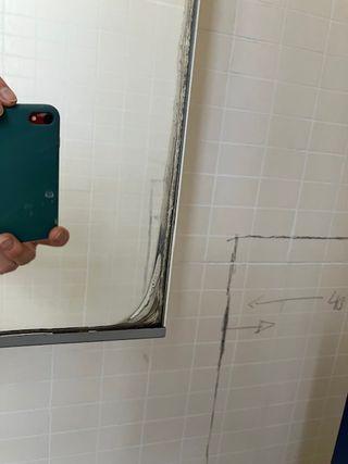 Armario Baño Cristal Gris