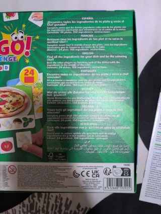 Juego de mesa 3,2,1... Go! Challenge Food