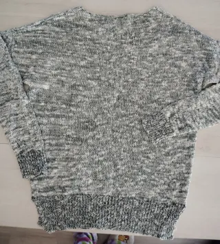 Jersey Shein multicolor talla XXL verde y blanco