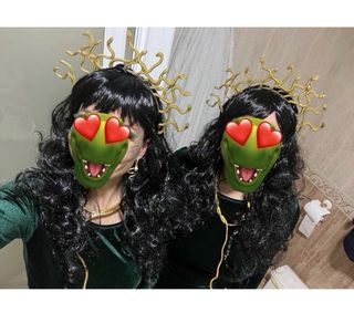 Disfraz Medusa con peluca y accesorios