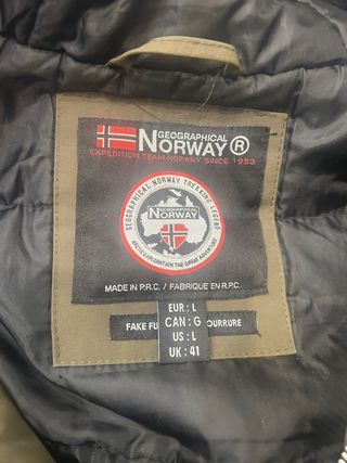 Chaqueta Geographical Norway Verde Oliva