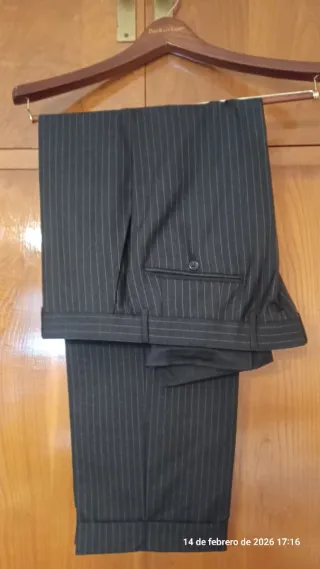 Traje Raya Diplomática Gris Polo Ralph Lauren 52R