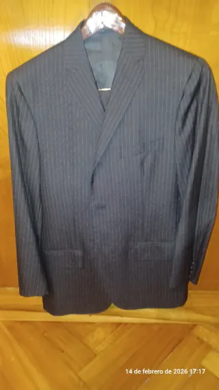 Traje Raya Diplomática Gris Polo Ralph Lauren 52R