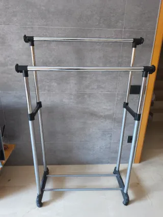 Burra de metal doble